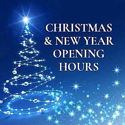 Festive Opening Hours