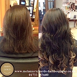 Hair Extensions Before and After 2